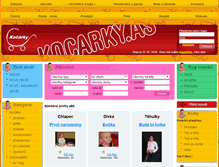 Tablet Screenshot of kocarky.as